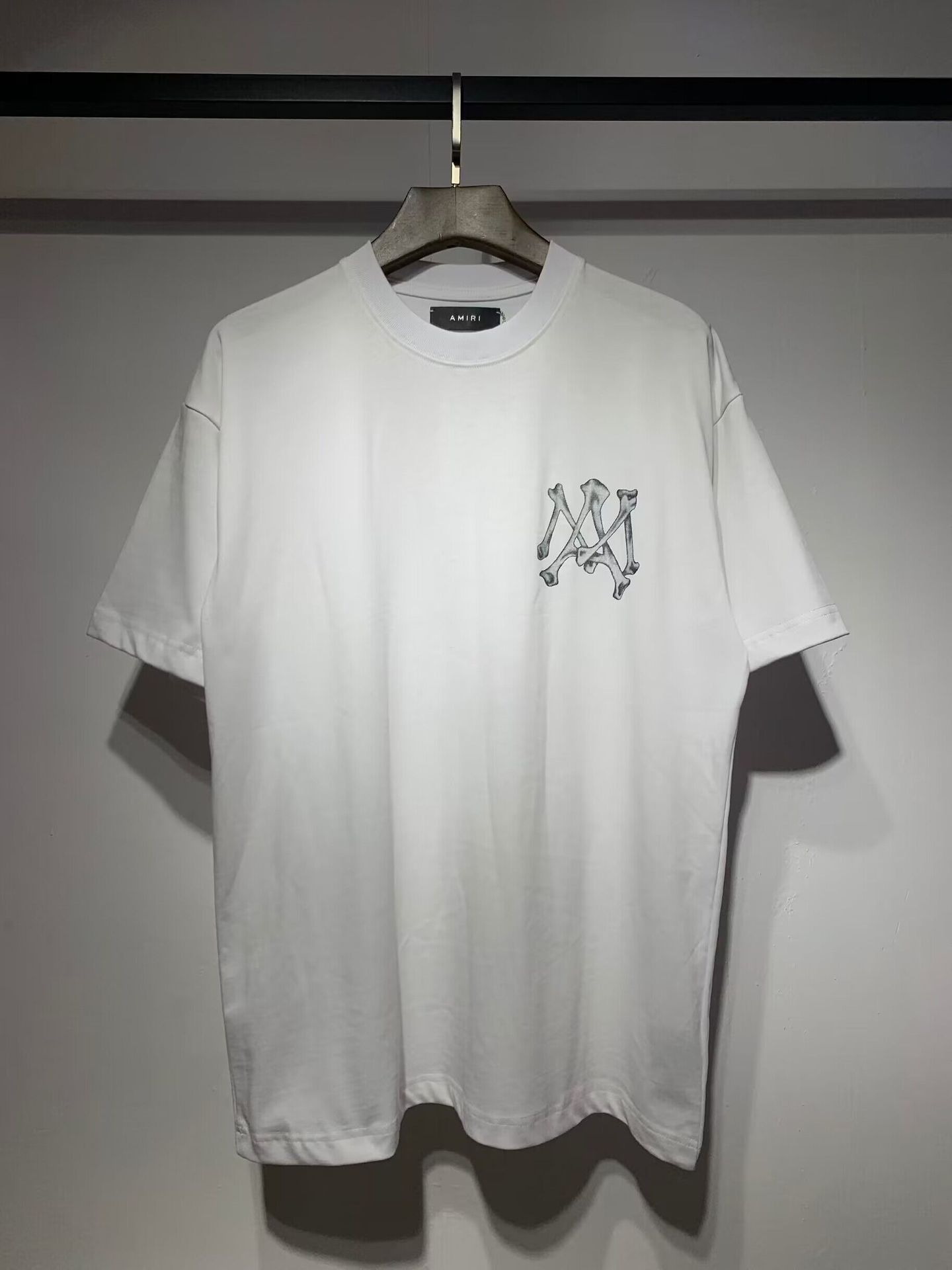 Verano nueva camiseta de manga corta impresa de letras suelta marca de moda hombre camiseta casual de media manga mujer