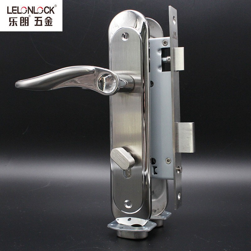 Le Lang nueva cerradura de puerta antirrobo china gruesa cerradura de panel mecánico cerradura de puerta doméstica cerradura de mano