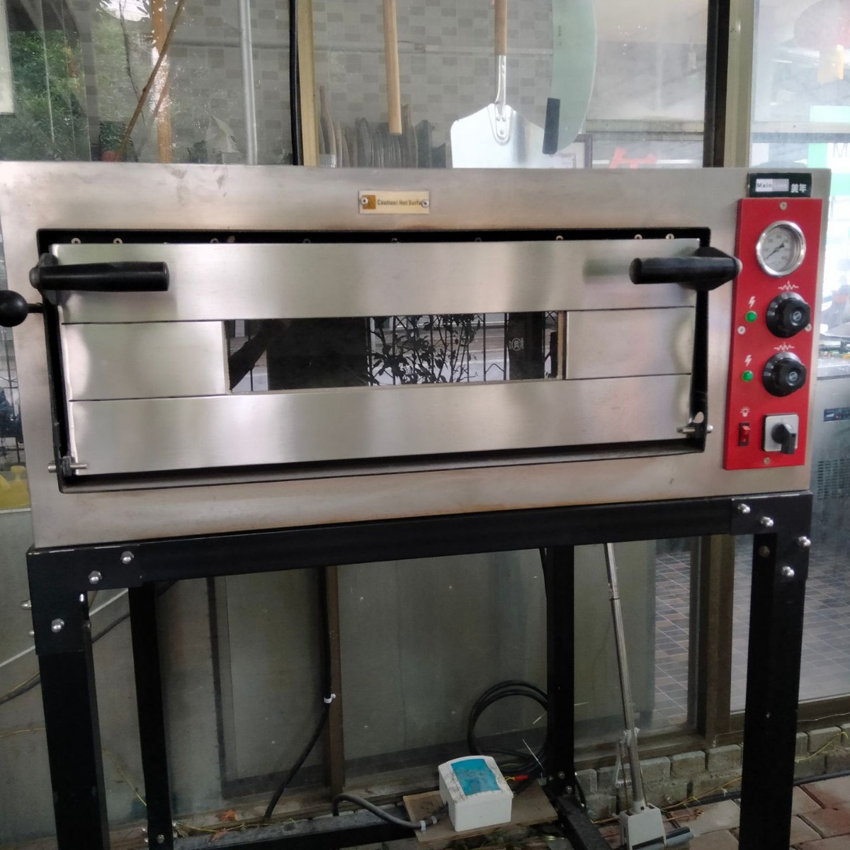 Europa 500 ℃ Napoli Pizza Electric Kiln Electric Grill Naples Pizza Commercial Volcanic Stone Plate