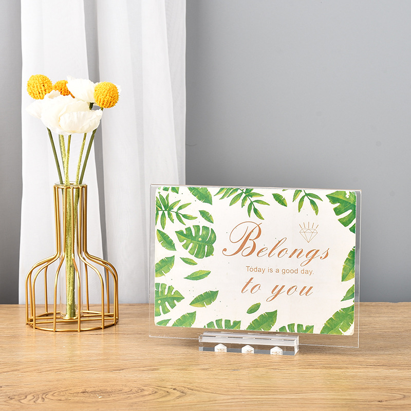 现货亚克力货架促销价格牌超市特价牌亚克力标价签透明展示架批发