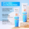 Refreshing brightening sun protection cream, protects against sweat, wholesale