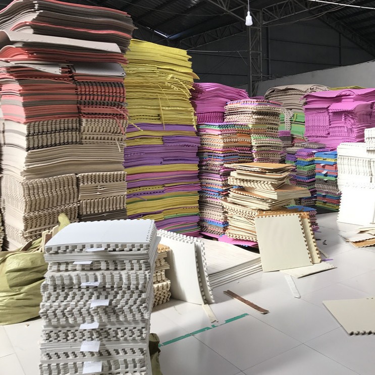 Foam Floor Mat 60x60 Slightly Defective Dormitory Floor Mat Single Piece Baby Crawling Mat to Protect the Floor Factory