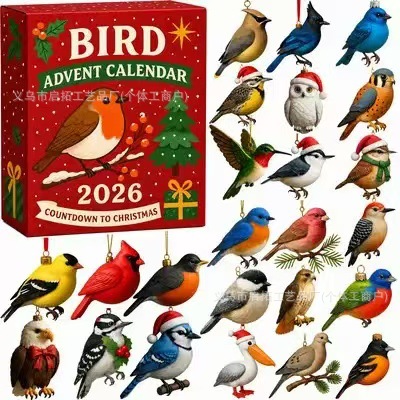Calendario de Adviento Navideño de Cajas Sorpresa de Acrílico, Interactivo, para Navidad y Fiestas