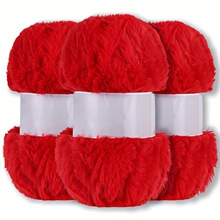 H 50704 Fur Yarn DIY Knitting Crochet Ƥë��ë���F �羳���l
