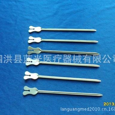 厂家批发不锈钢有槽探针(肛肠科用)医疗器具肛肠器械肛肠用针