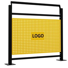 冲孔板车间隔离栏仓库围栏厂房设备机械围挡机器人围栏无缝车间网