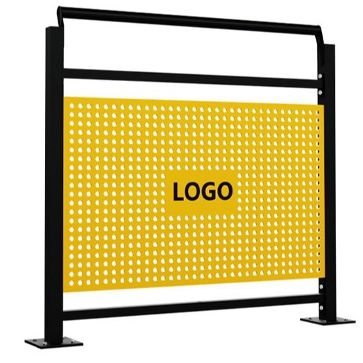 冲孔板车间隔离栏仓库围栏厂房设备机械围挡机器人围栏无缝车间网