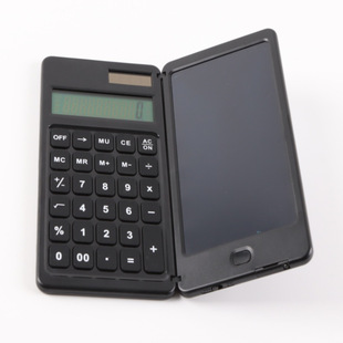 Calculator Office dedicated 6-inch handwriting board portable solar LCD LCD Writing Board calculator handwriting board