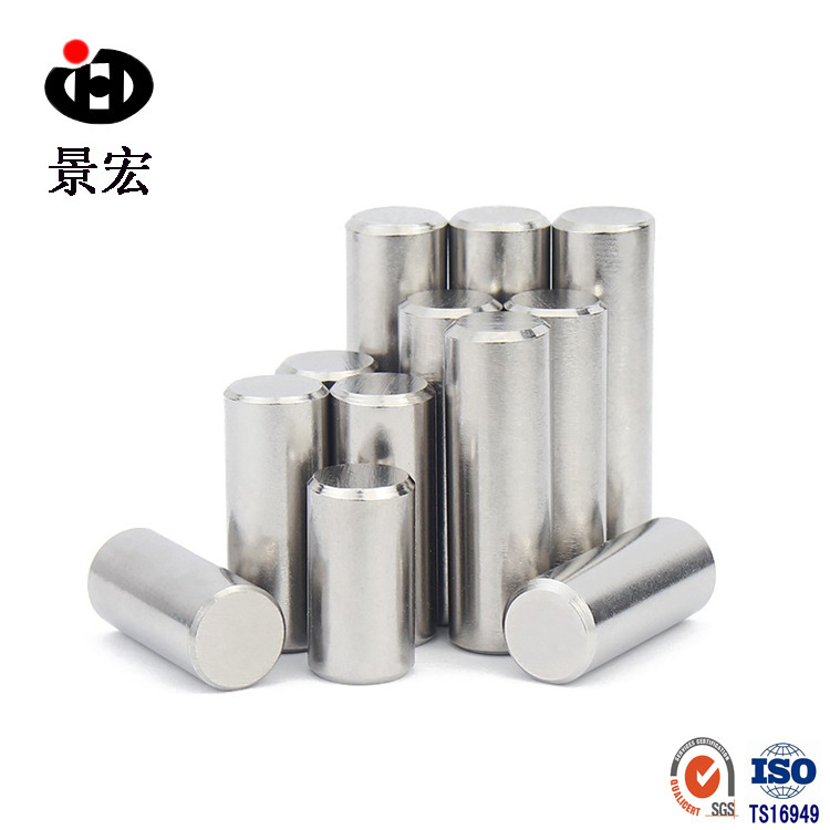 304不锈钢圆柱销 国标GB119定位销 固定销 实心圆柱销钉 销子Ф10