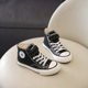 Children's high-top canvas shoes girls' shoes 2024 Spring and Autumn new fashionable breathable boys' white shoes Children's Board Shoes