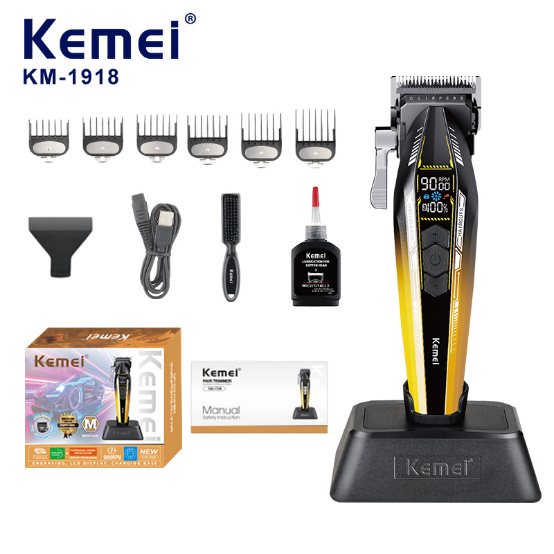 Kemei Kemei corte de pelo eléctrico salón profesional KM - 1918 cortador de pelo eléctrico transfronterizo cortador de pelo eléctrico