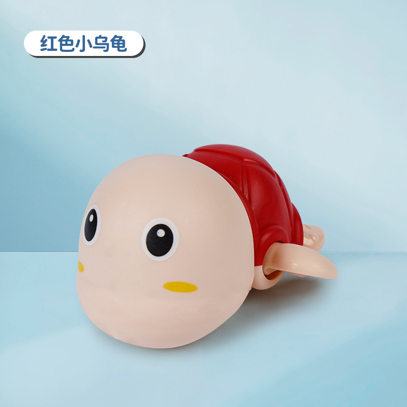 Douyin mismo estilo bebé juguetes de baño de agua tortuga de agua delfín natación pequeño pato amarillo verano baño niños