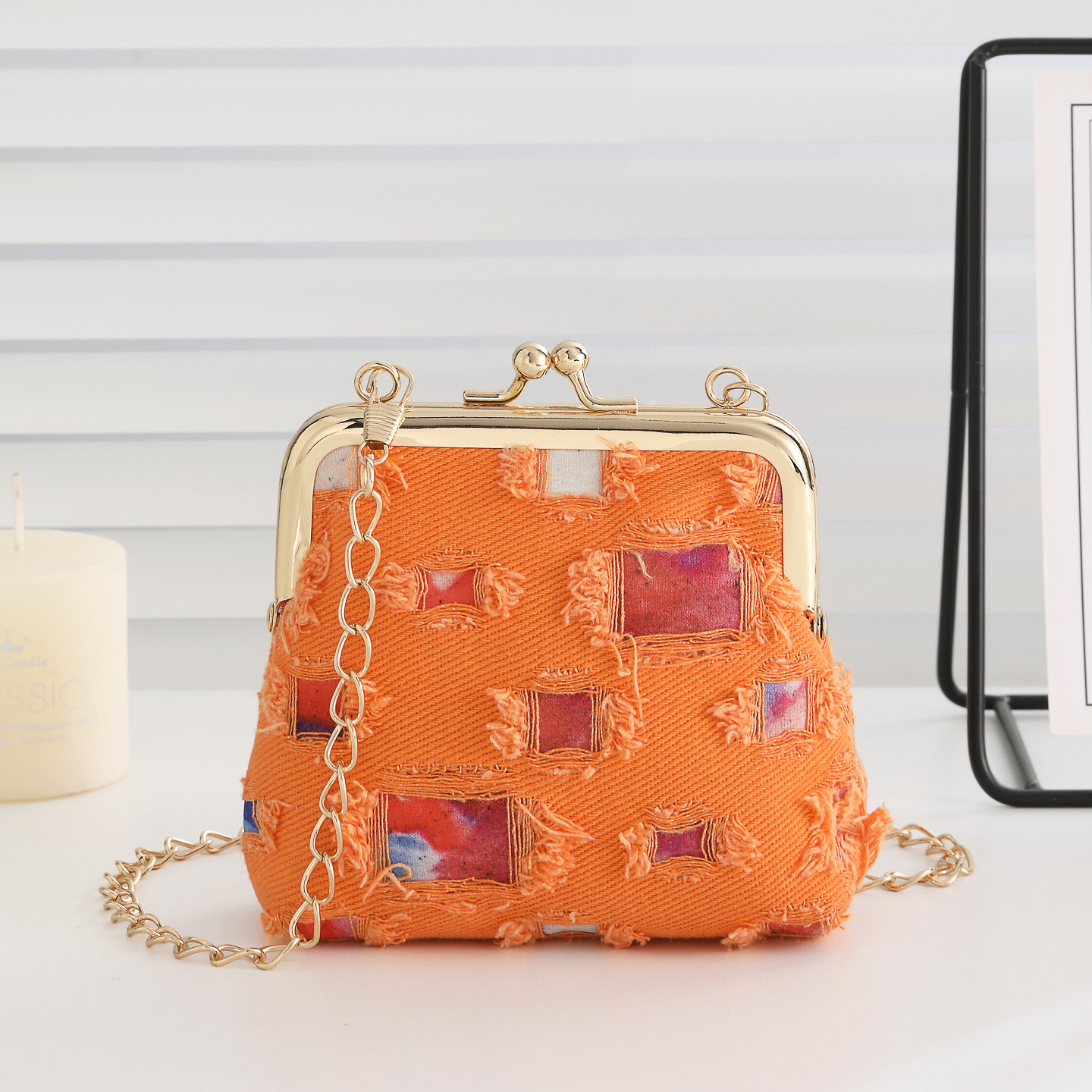 Nuevo bolso de almacenamiento de lápiz labial de alto valor, bolso de llaves para niñas, pequeño y delicado cuero suave, sensación de lujo ligero, bolso de cambio