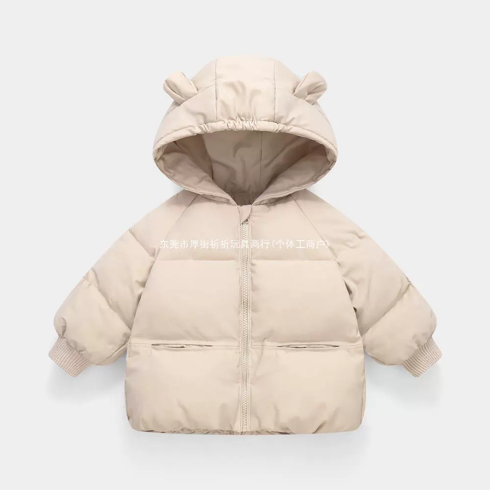 Children's down jacket with down, western style, increased thickness