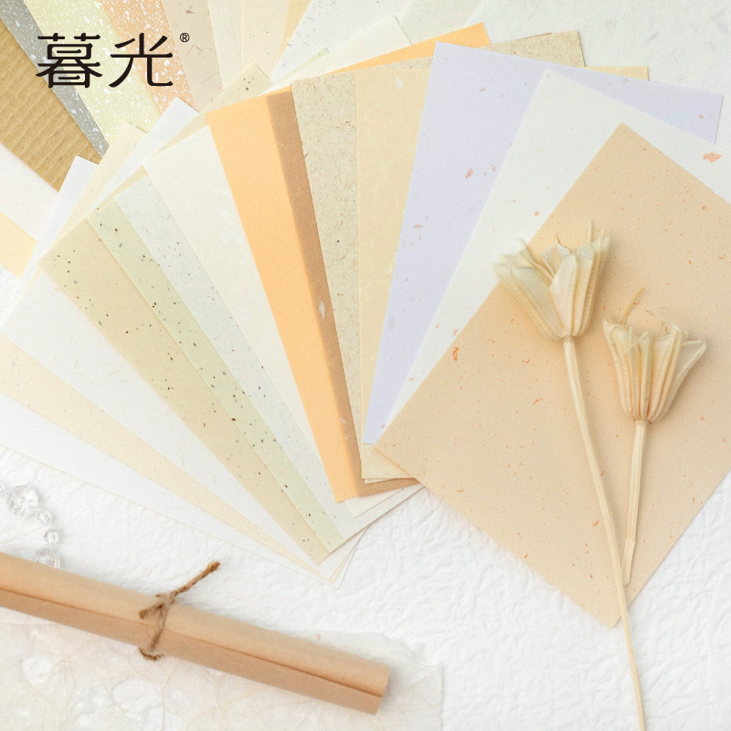 트와일라잇 혼합다중소재 특수지 핸드북 라이프시리즈 베이직칼라 콜라주베이스 30매 6개 옵션