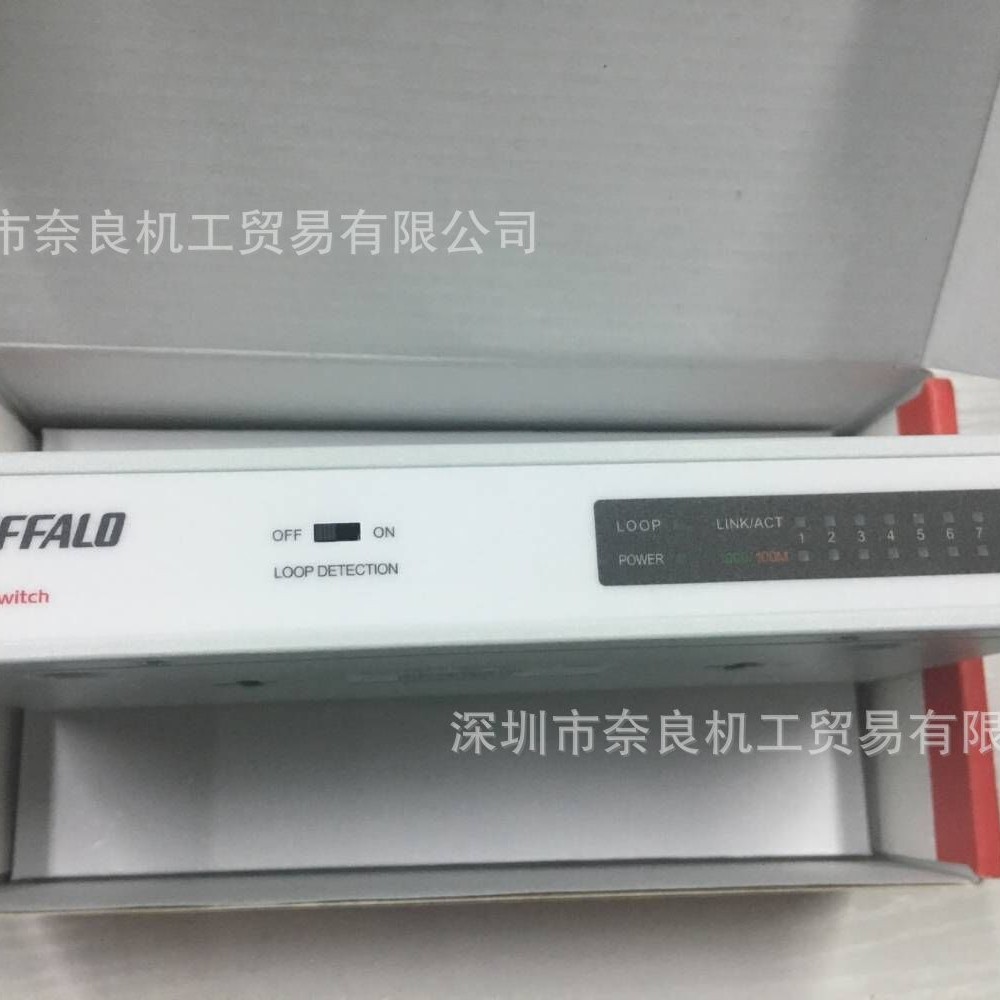 日本buffalo巴法络千兆交换机LSW5-GT-8NS/WH