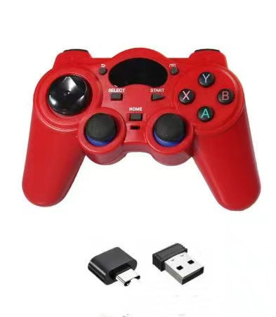 2.4GワイヤレスゲームコントローラーPS3PC360コンピューターテレビAndroid携帯電話TVボックスSteamゲームコントローラー|undefined