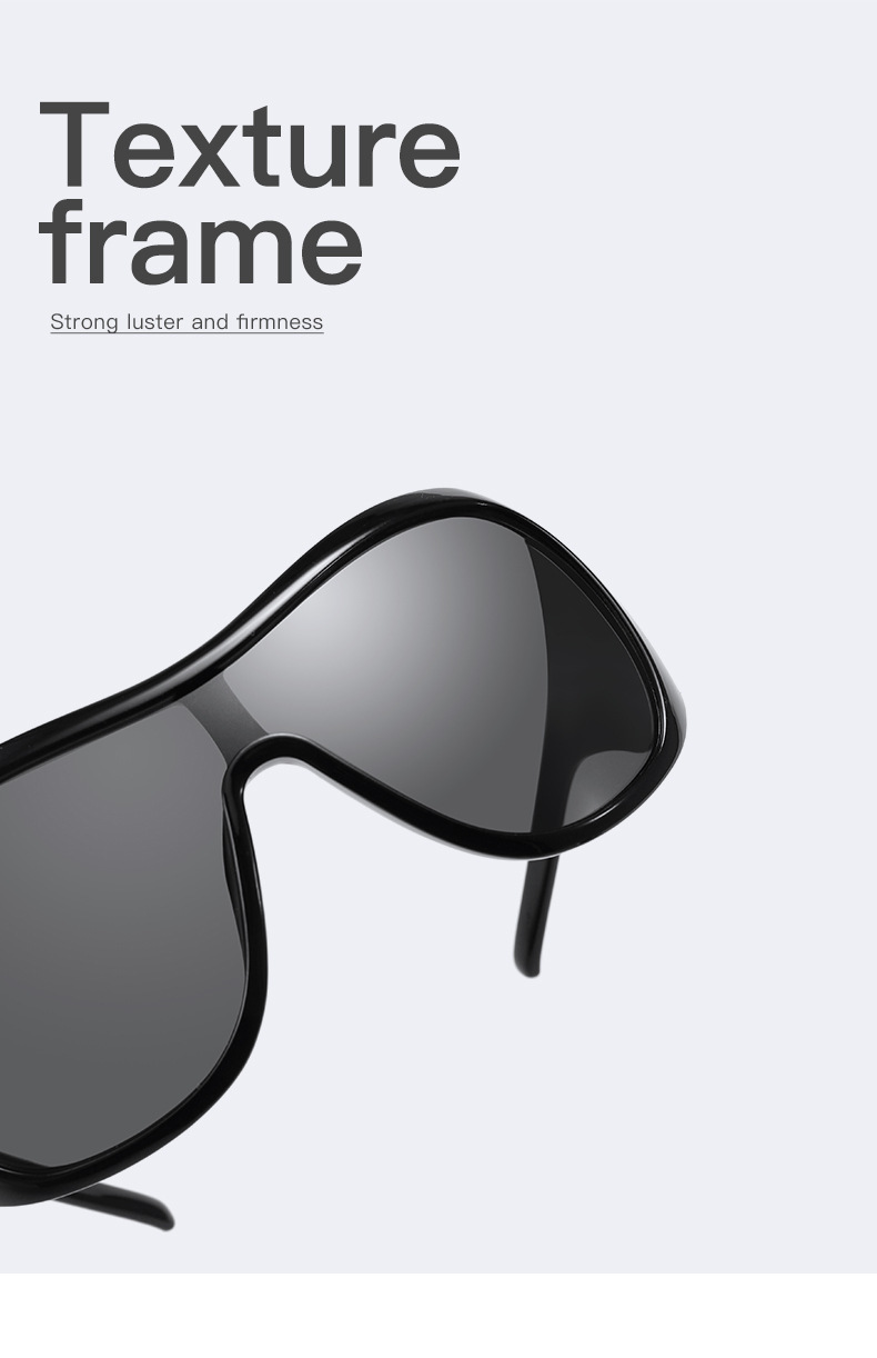 90g Weight Full Frame Glasses Structure Sunglasses Classification Ac, UV400 Protection Lens Material Square Glasses Style Outdoor, Travel Occasion Solid Color Pattern Unisex Gender Retro, Punk Style Grey, Black Color Retro Punk Solid Color Ac UV400 Protection Square Full Frame Women's Sunglasses 2