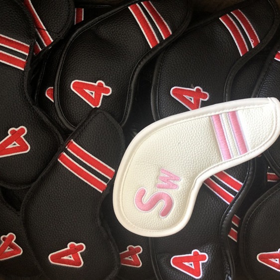 Variedades de auto-Suministro de fábrica multi-reclutamiento transfronterizo de comercio electrónico PU barra de hierro conjunto casquillo de la bola conjunto de la barra de hierro de golf conjunto