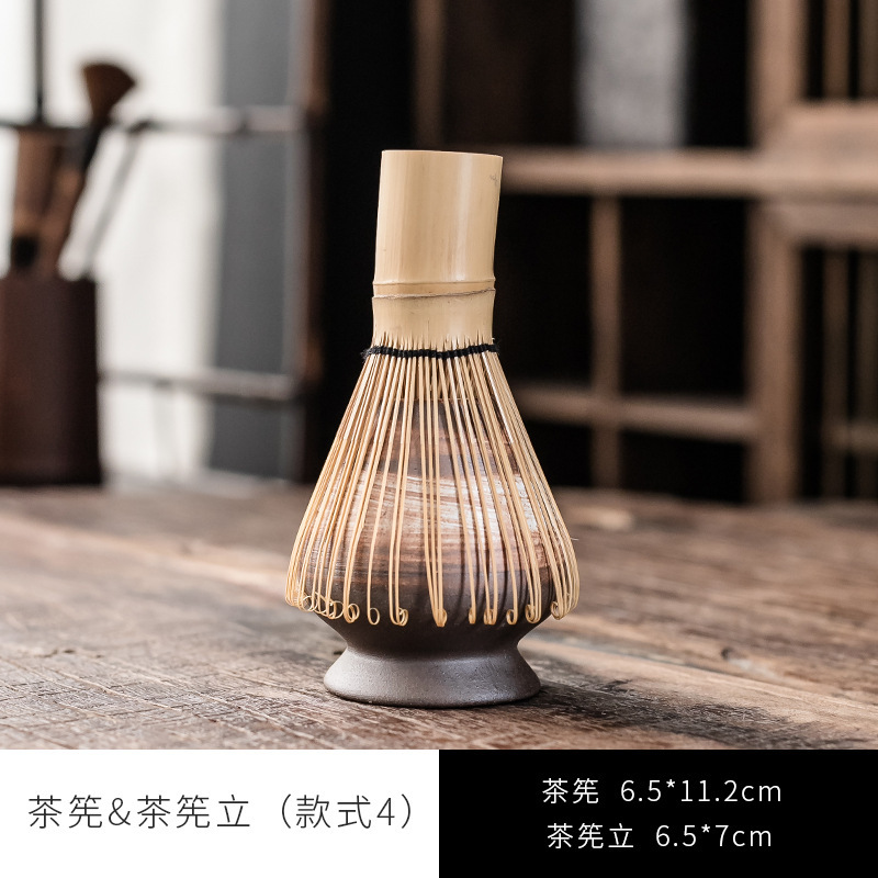 Juego de té de matcha de estilo japonés