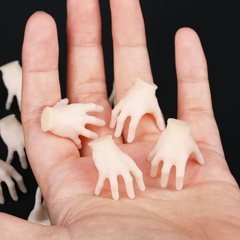 跨境 Halloween Horror Mini Plastic Hands 万圣节手部趣味摆件|undefined