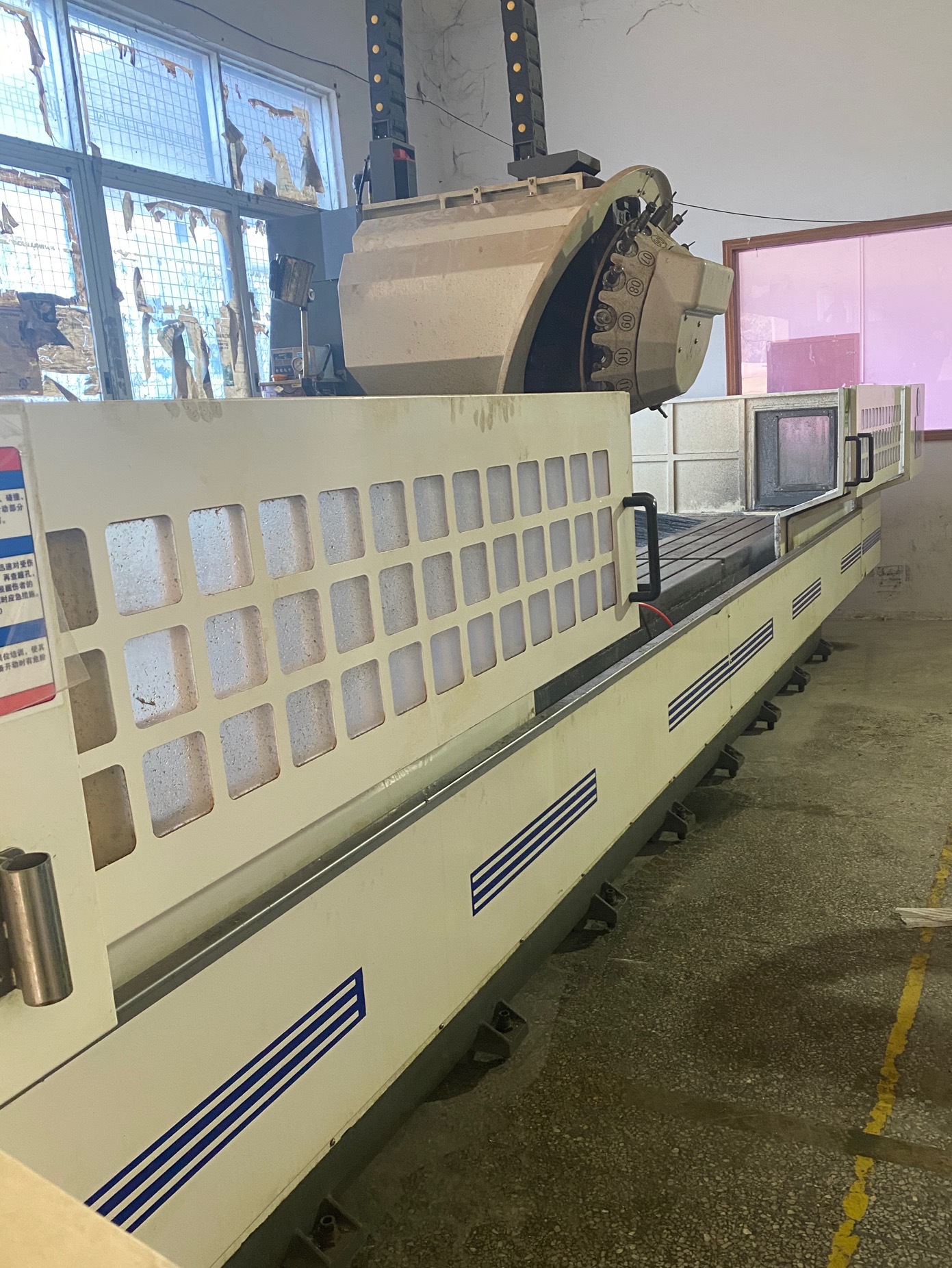 转让工厂在位普拉迪型材二手加工中心PIA-CNC4500/PIA-CNC2500