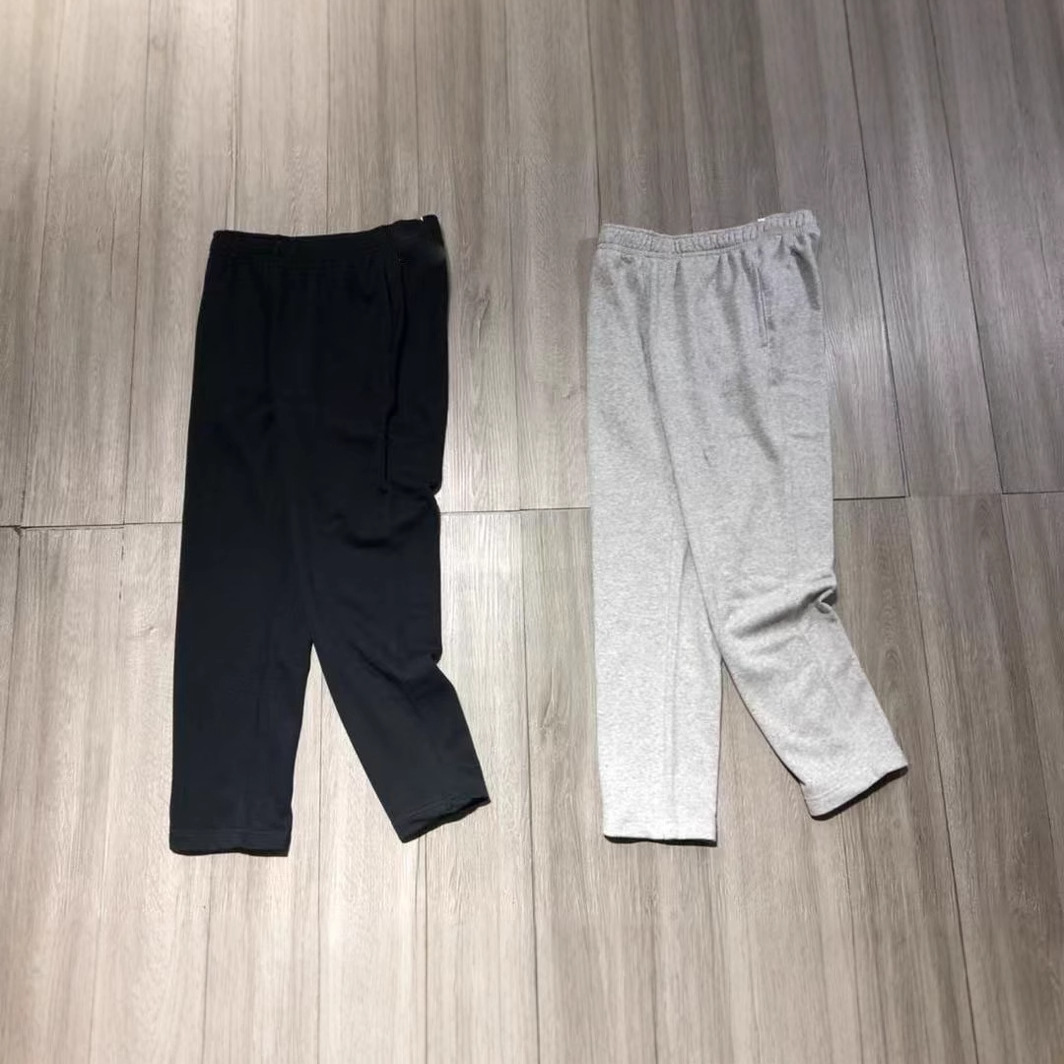 24SS deportivo casual pantalones recto entrenamiento de carreras de punto pantalones deportivos para hombres 714