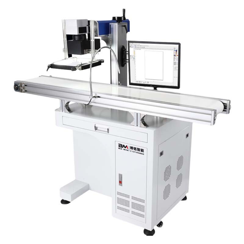 UV レーザー UV レーザーマーキングマシン ABS プラスチック QR コードガラスセラミックレーザー彫刻機組立ラインコーディングマシン|undefined