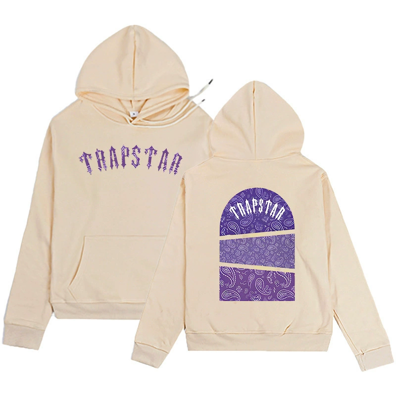 2023 модный брендовый свитер Европейский и американский TRAPSTAR, новое худи с принтом, повседневное универсальное пальто, мужское и женское худи