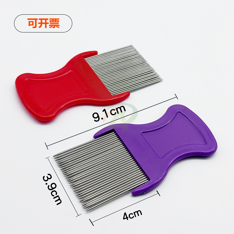 Peine Antipulgas de Acero