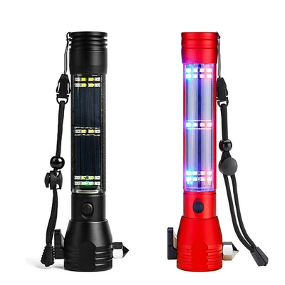 Leben Car Safety Hammer Multifunctional Led Flashlight Vehicle Escape Hammer One-Second Window-Breaking Tool Emergency Kit