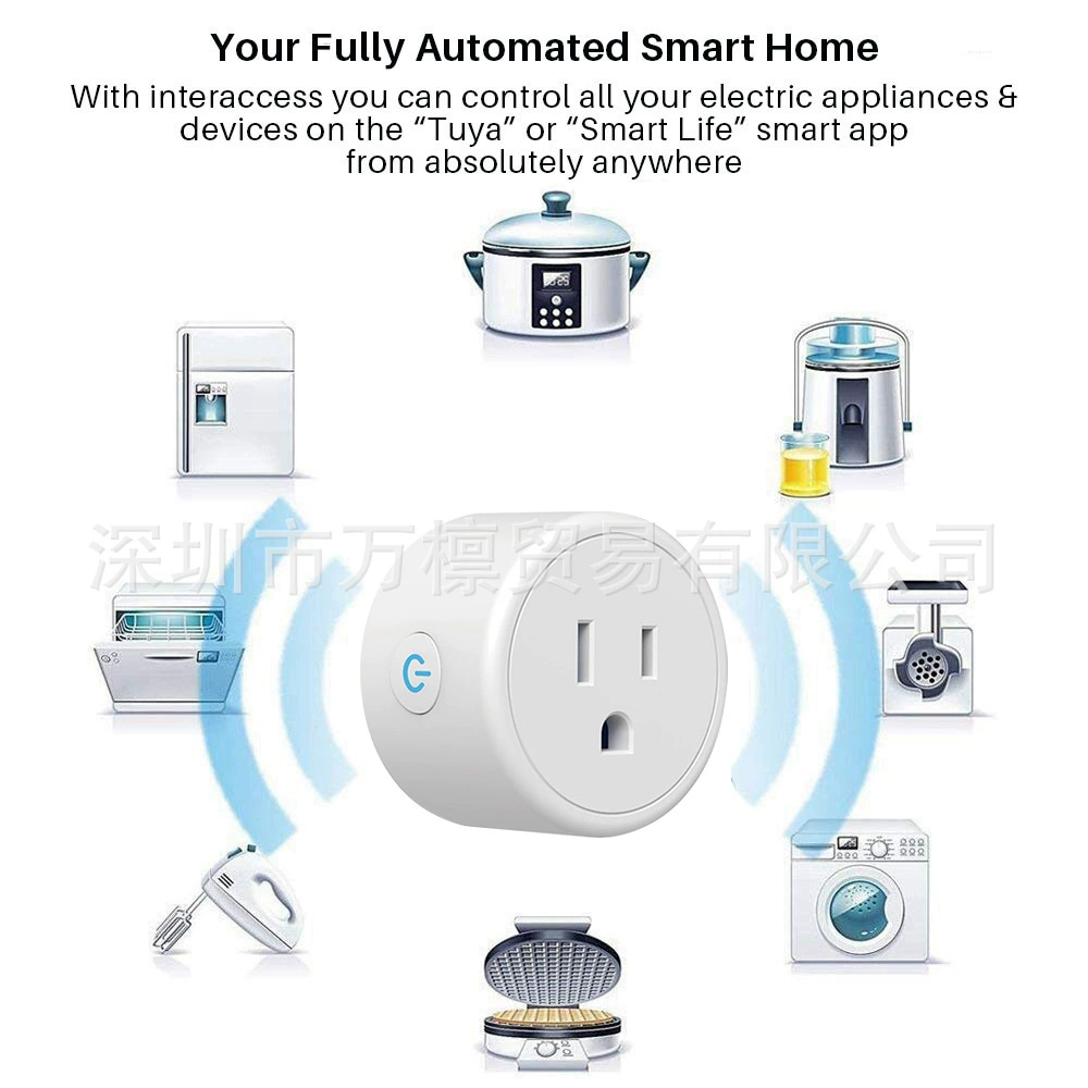 Graffiti Smart Home U.S. WIFI Sites 10A Graffiti Smart TUYA Mobile APP Intelligent Link