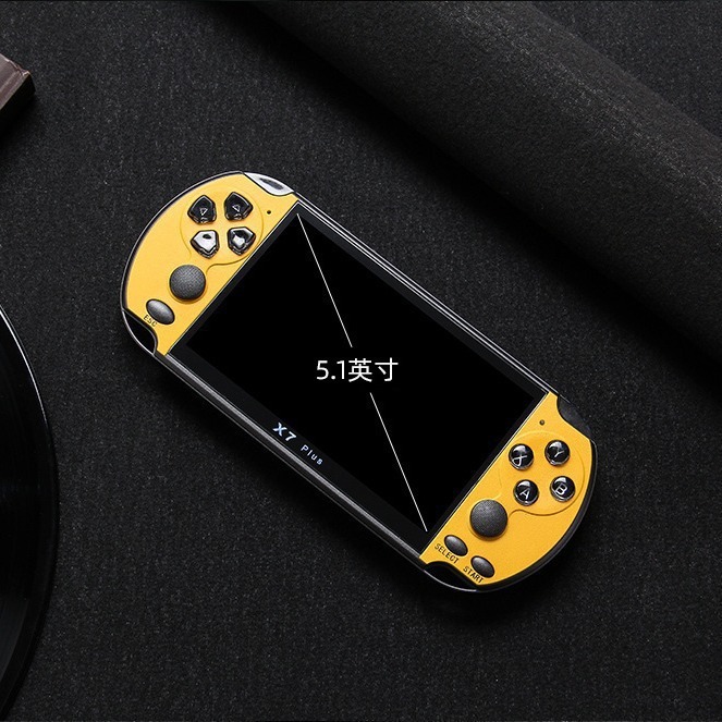ソースメーカー ダブルロッカー PSP ゲームコンソール 5.1inch 高精細大画面低バージョン x7 plus 携帯ゲーム機|undefined