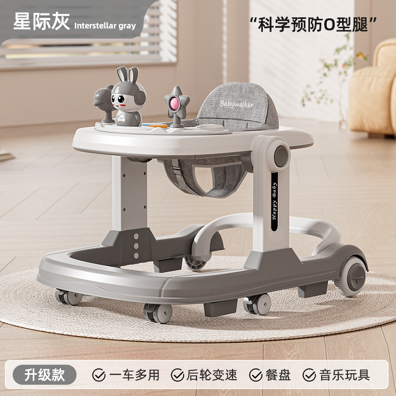 3 - en - 1 multifuncional anti-rollback plegable 6 - 36 meses caminante para bebé