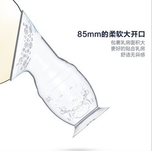 Silicone milk collector source manufacturer simple breast pump breast milk collection breast pump manual with suction cup milk collector