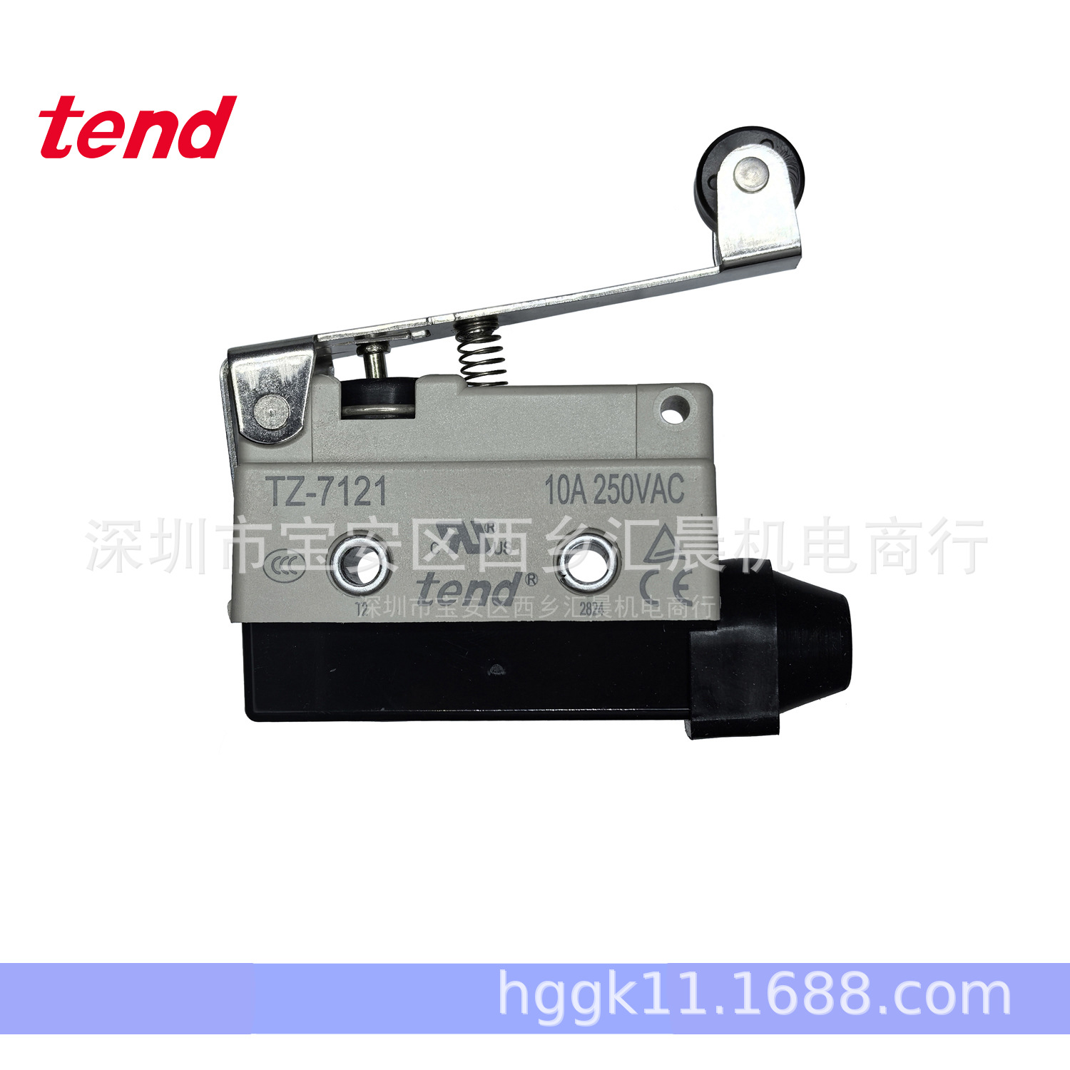 原装TEND台湾天得行程开关TZ-7121限位开关TZ7121