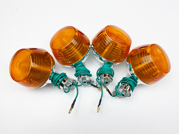 Motorcycle parts Jialing 70JH70 Jialing 48 moped aluminum shell turn signal light assembly