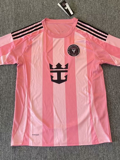 2526 Camiseta de fútbol de Miami Camiseta tailandesa Camiseta de entrenamiento Camiseta de edición especial Camiseta de manga corta para adultos