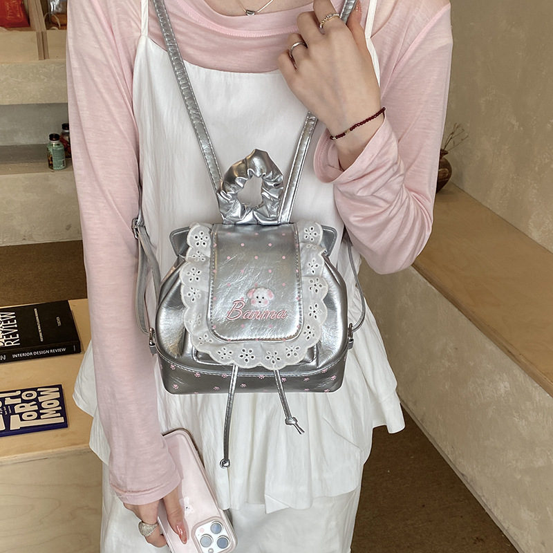 Mochila para niños y niñas, mochila de encaje dulce, mochila para bebés, comercio exterior transfronterizo, mochila para niños