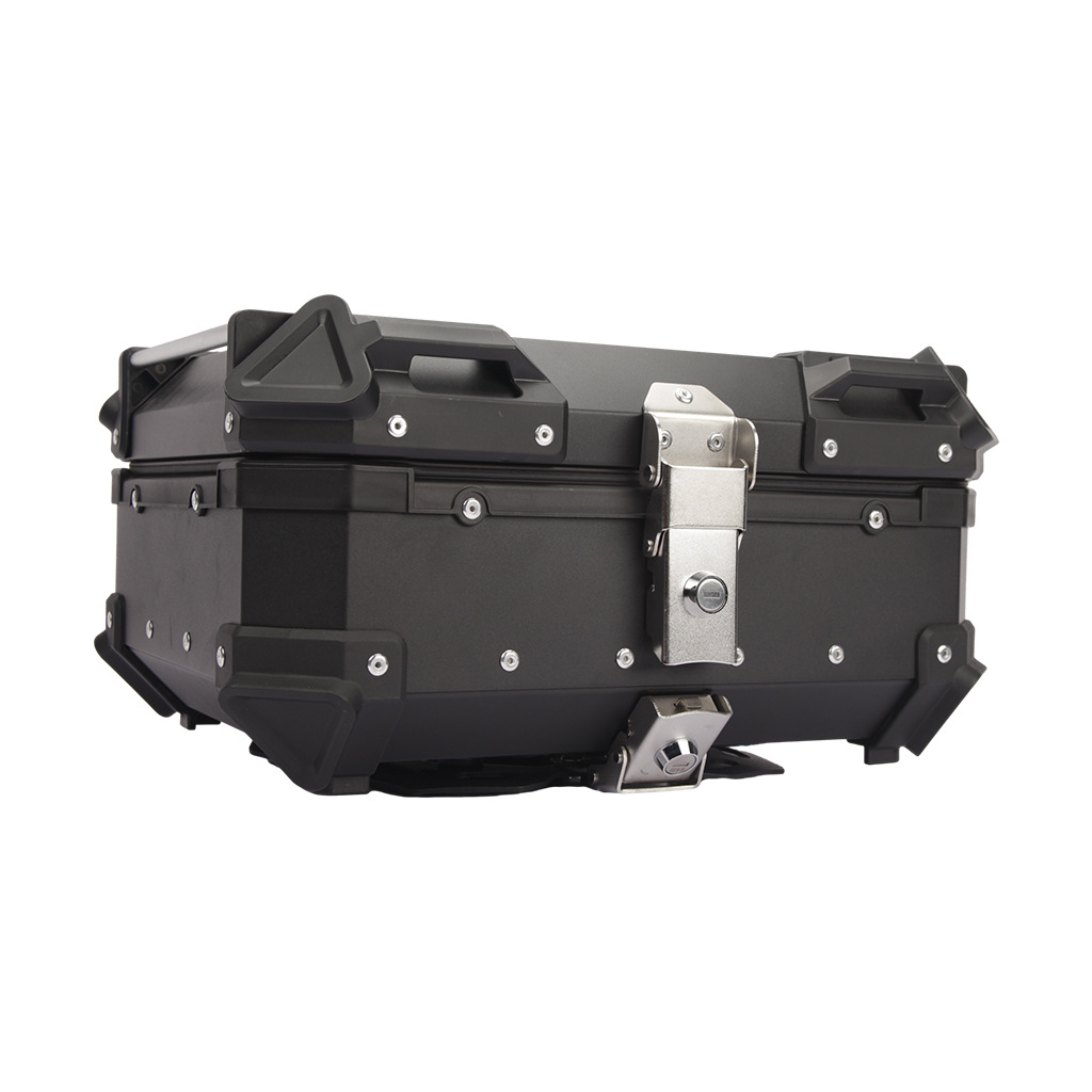 Electric Motorcycle Aluminum Alloy Rear Trunk 25L Capacity Neutral Waterproof Quick Release Electric Scooter Tail Box