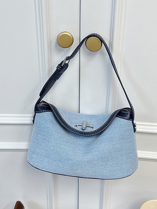 2026 ventas calientes nuevas sensaciones de alta calidad nicho de moda simple bolso de hombro vaquero de mujer coreana de viaje versátil bolso de mochila