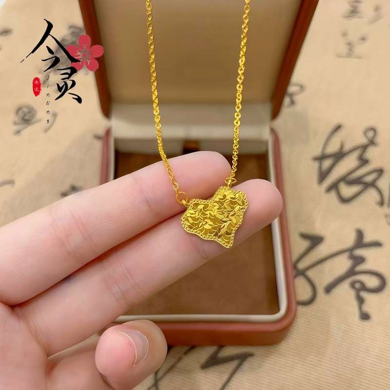 碎冰冰爱心项链女2025年新款高级感轻奢小众简约精致锁骨链潮|undefined