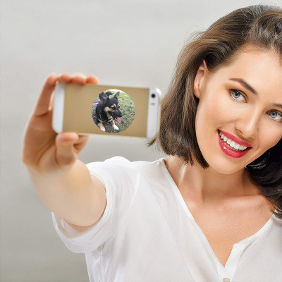 现货磁性车载手机支架贴片手机引磁片汽车导航支架磁吸铁片外贸|ms