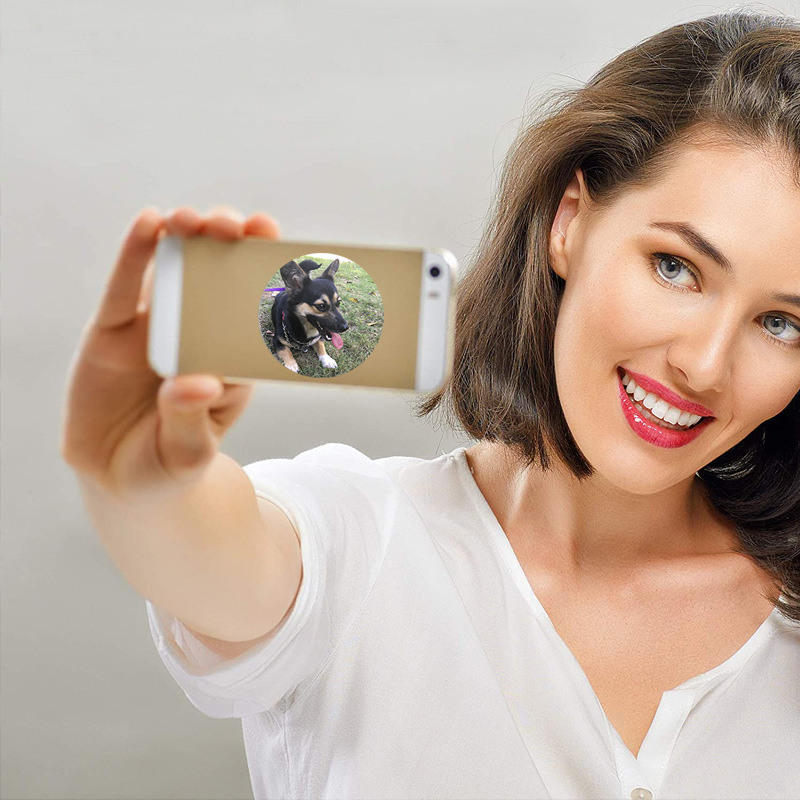 现货磁性车载手机支架贴片手机引磁片汽车导航支架磁吸铁片外贸|ms