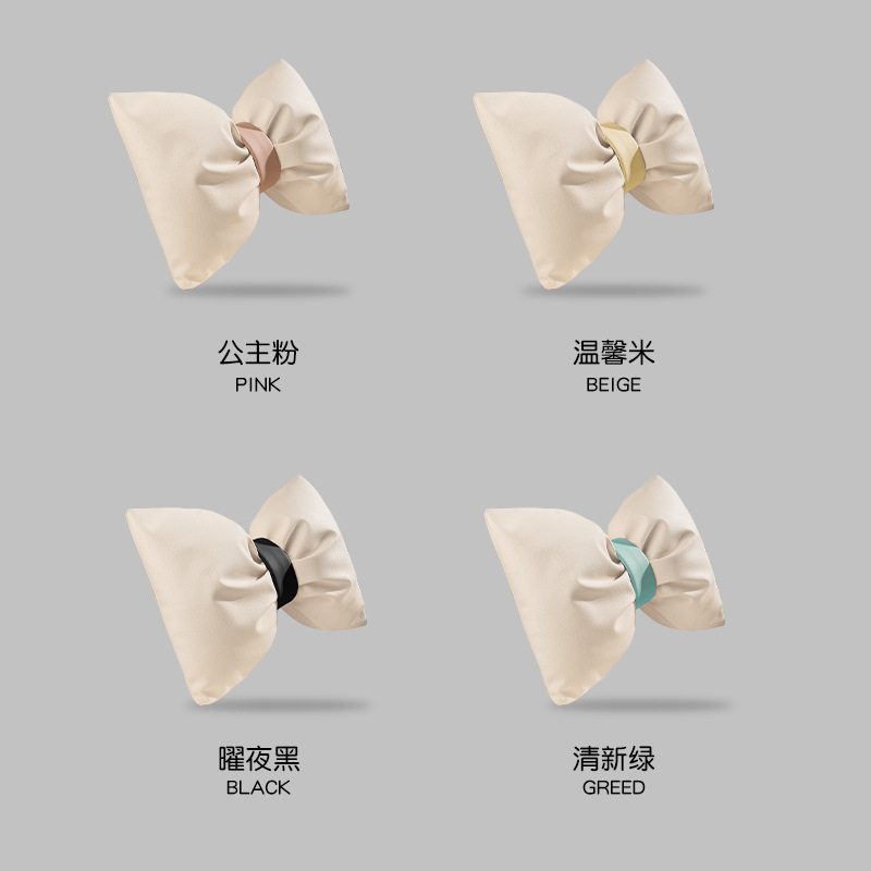 머리 받침 단일 노트 색상