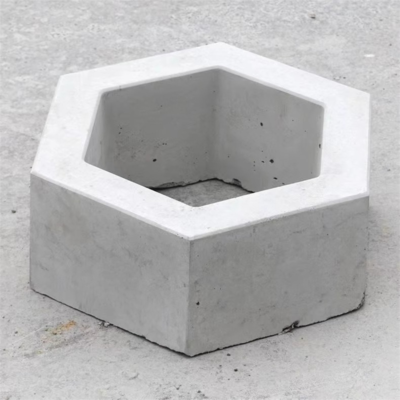 海南三沙六角护坡砖空心六角块实心六角块河道护坡六棱块水库高速