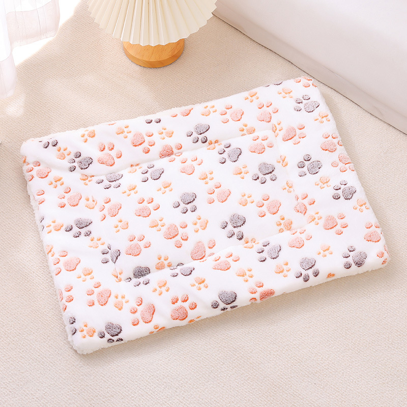 Invierno cálido para perros, cojín de cama para perros, cojín de cama para gatos, cojín de cama para dormir, manta