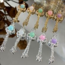 ��ɫ14k�̽�õ���U�����K����diy�Ʒɢ��ͨ�״���ˮ�����