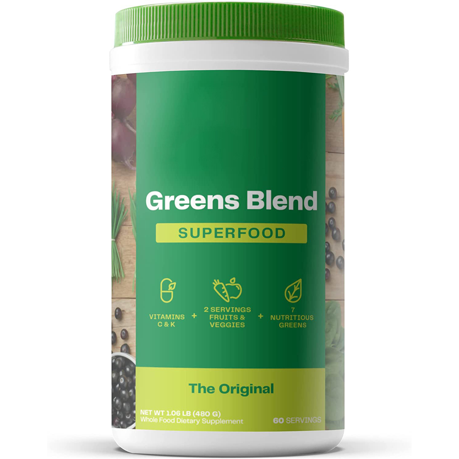 Foreign trade hot-selling spirulina digestive enzyme protein powder Plant protein powder 480g OE M