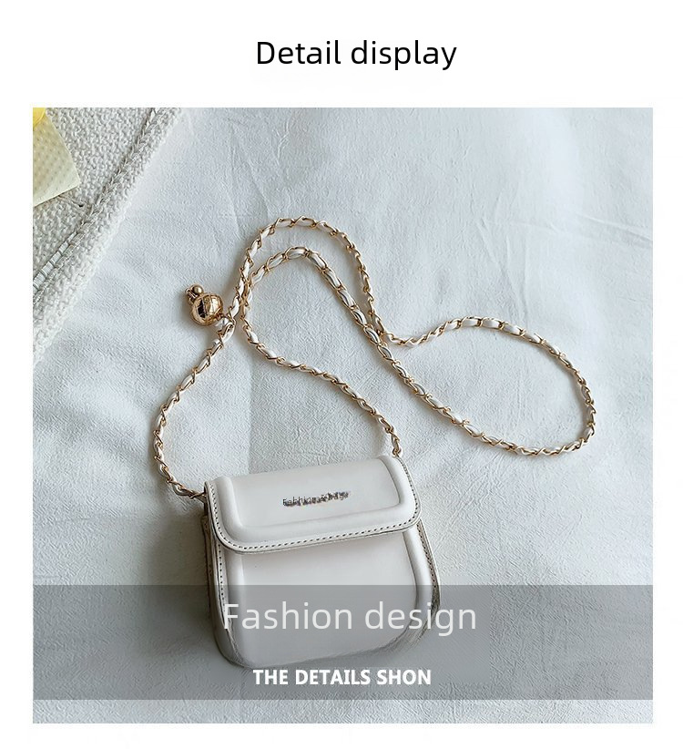 Mini borsa in stile coreano da donna, estate 2022, nuova borsa a tracolla semplice alla moda, trama, piccola borsa quadrata casual alla moda_voghion.com